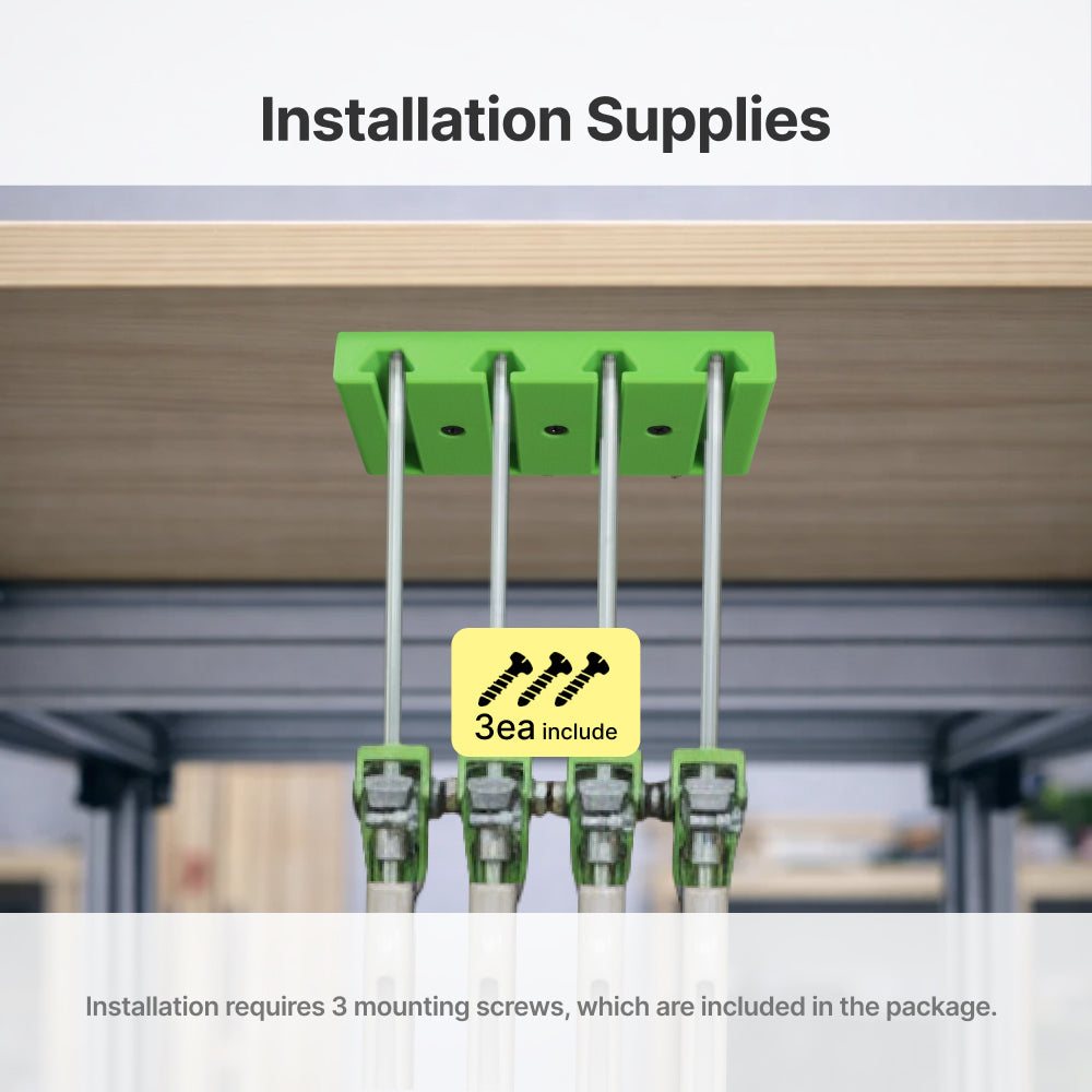 Festool Clamp Rail Holder, MFT Under Table Mount