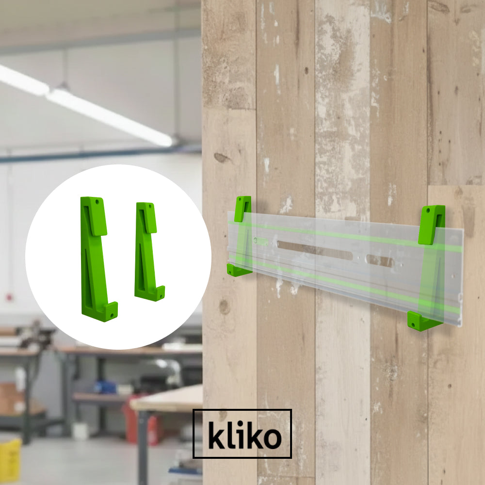 Festool Guide Rail Wall Mount Holder - 2 Piece Set