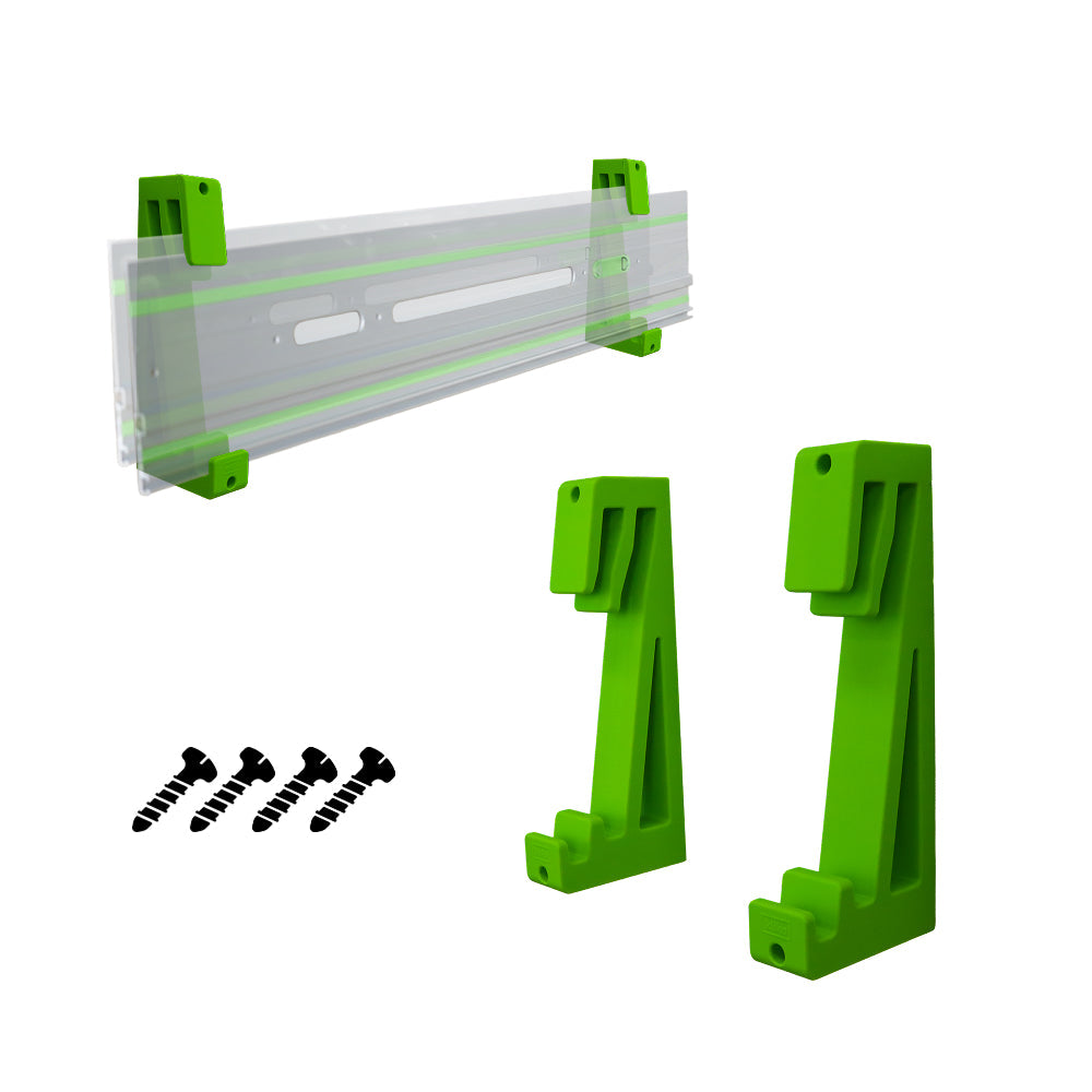 Festool Guide Rail Wall Mount Holder - 2 Piece Set