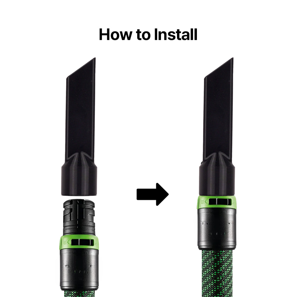 Festool 35mm Hose Precision Crevice Nozzle – Narrow Cleaning Attachment
